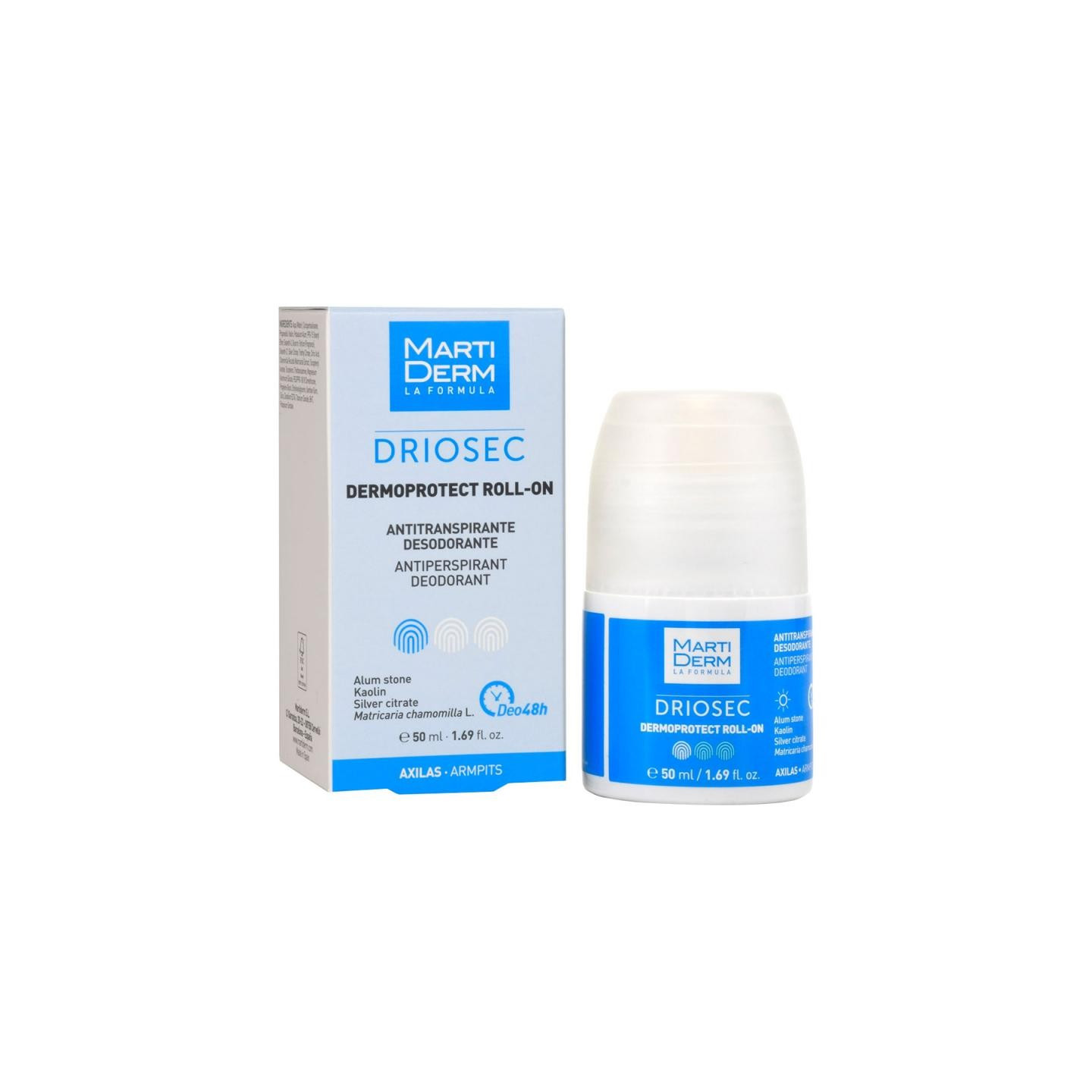 Martiderm Drios Dermoprotect desodorante roll on 50 ml