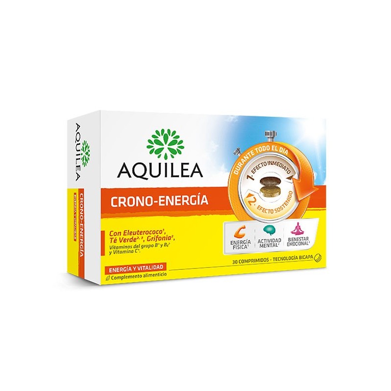 Aquilea Crono-Energía 30 comprimidos bicapa