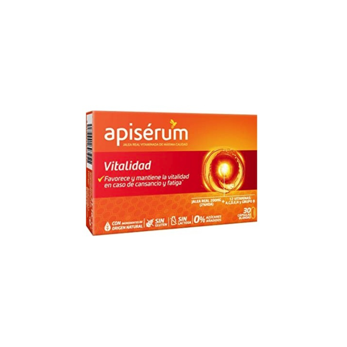 Apisérum Vitalidad 30 cápsulas blandas