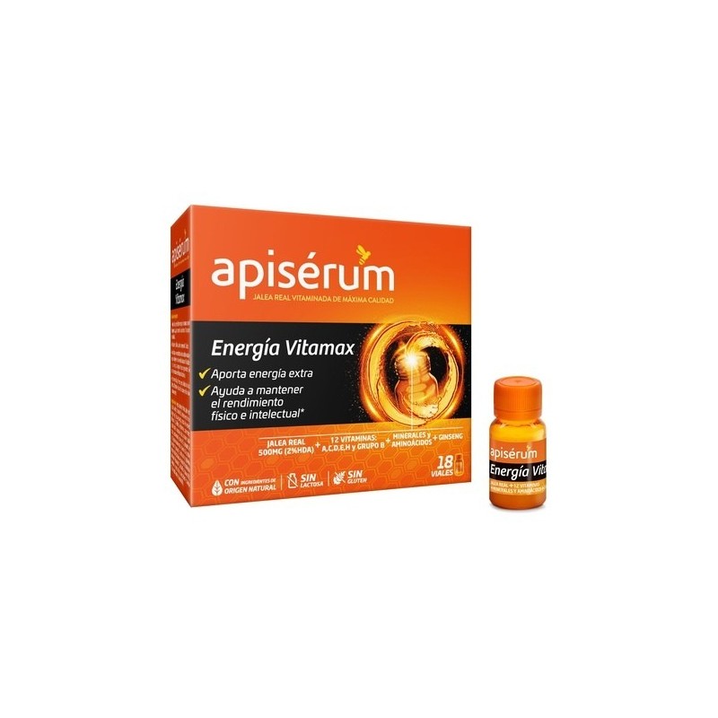 Apisérum Energía Vitamax 18 viales