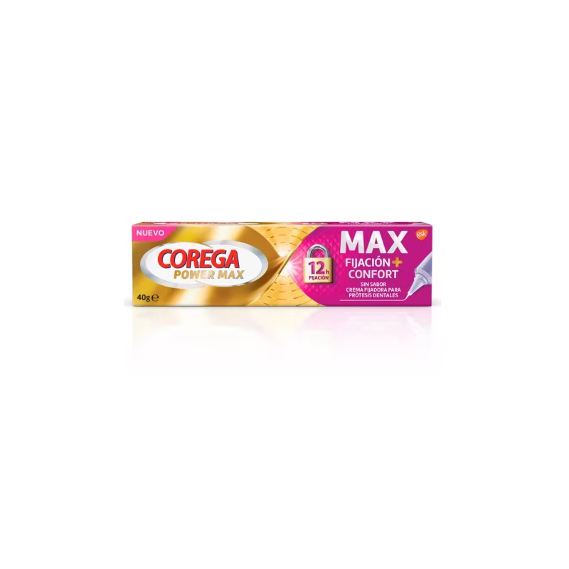 Corega Max Fijación Confort Sellado 40g