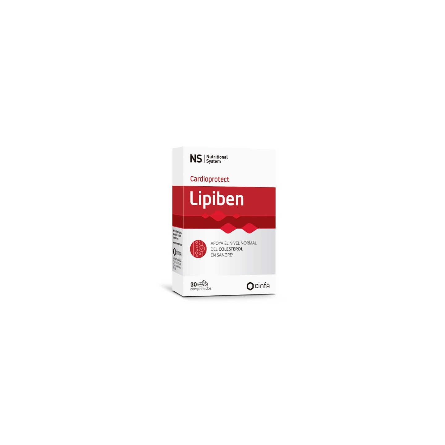 Lipiben NS Cardioprotect 30 comprimidos