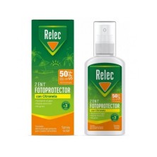 Relec 2en1 Citronela SPF 50 100 ml