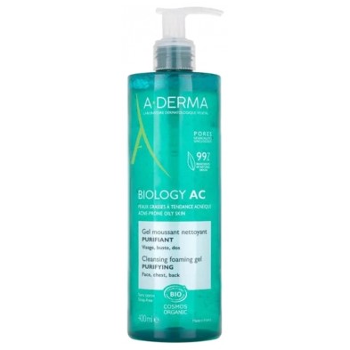 A-Derma Biology AC Gel Limpiador Purificante 400 ml