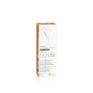 Vichy Capital Soleil UV Clear Fluido SPF50+ 50ml - Solares | STG Farma