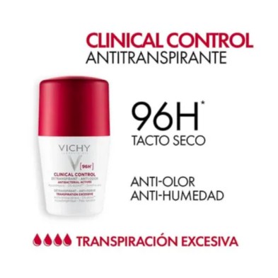 Desodorante Vichy Clinical Control 96h 50 ml