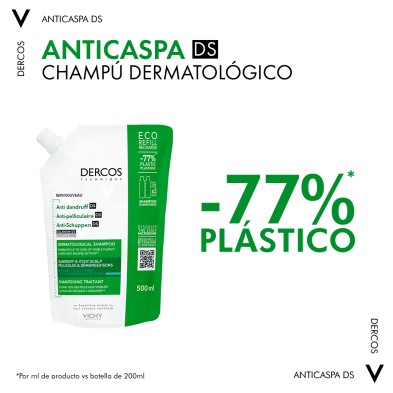 Dercos Champú Anticaspa Cabellos Grasos 500 ml