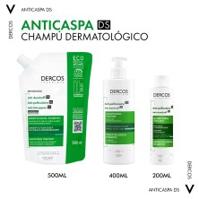 Dercos Champú Anticaspa Cabellos Grasos 500 ml