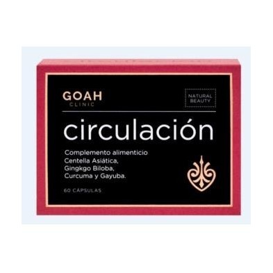 GOAH circulación 60 cápsulas