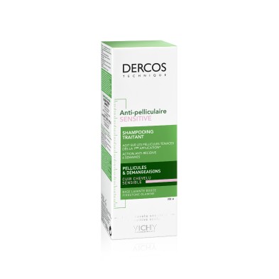 Dercos Champú Anticaspa Sensitive Sin Sulfatos 200 ml