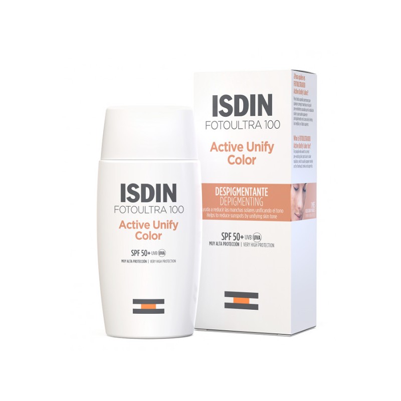 ISDIN FotoUltra 100 Active Unify Color Fusion Fluid SPF50+ 50 ml