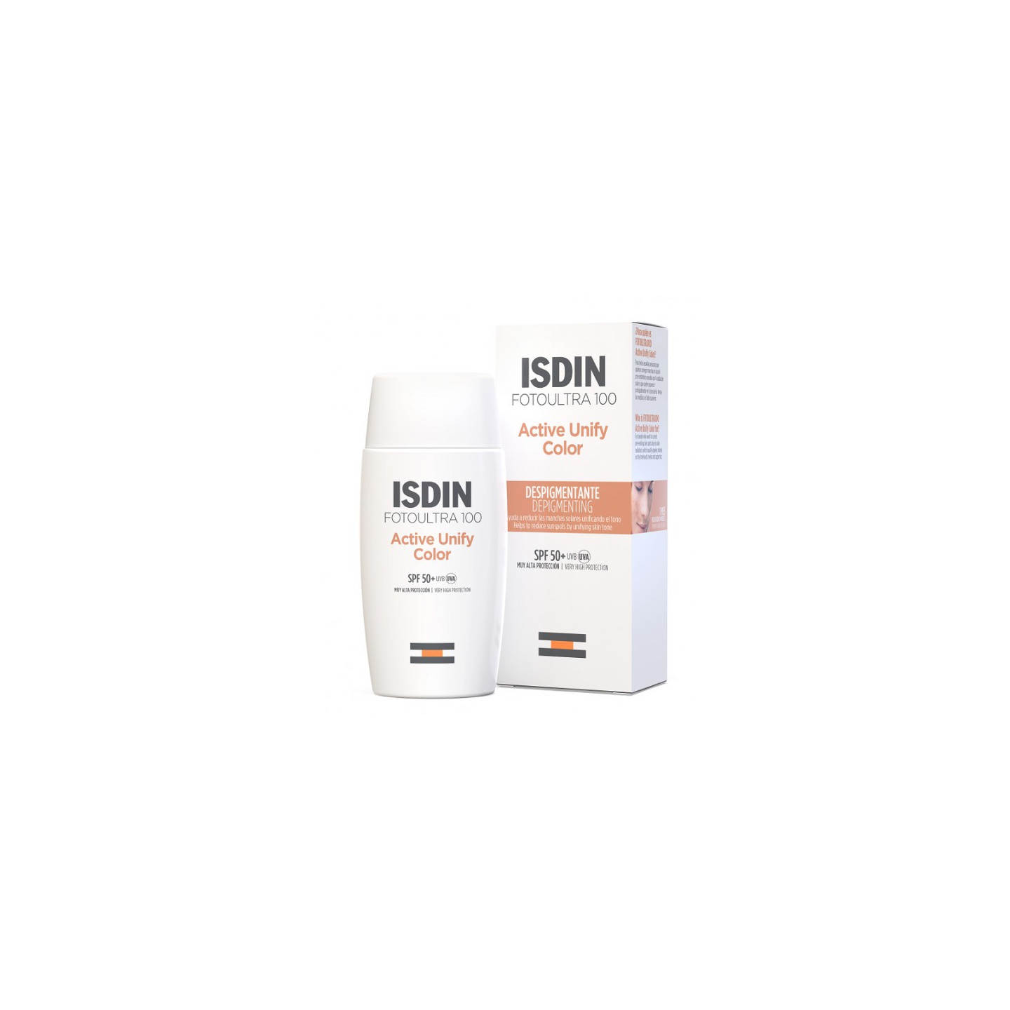 ISDIN FotoUltra 100 Active Unify Color Fusion Fluid SPF50+ 50 ml