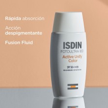 ISDIN FotoUltra 100 Active Unify Color Fusion Fluid SPF50+ 50 ml