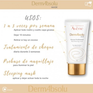 Avène Dermabsolu Mascarilla Remodelante