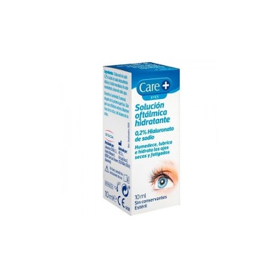 Care+ Solución Oftálmica Hidratante 2% 10 ml