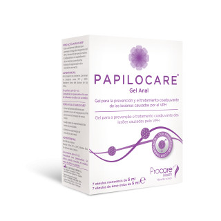 Papilocare Gel Anal 7 cánulas
