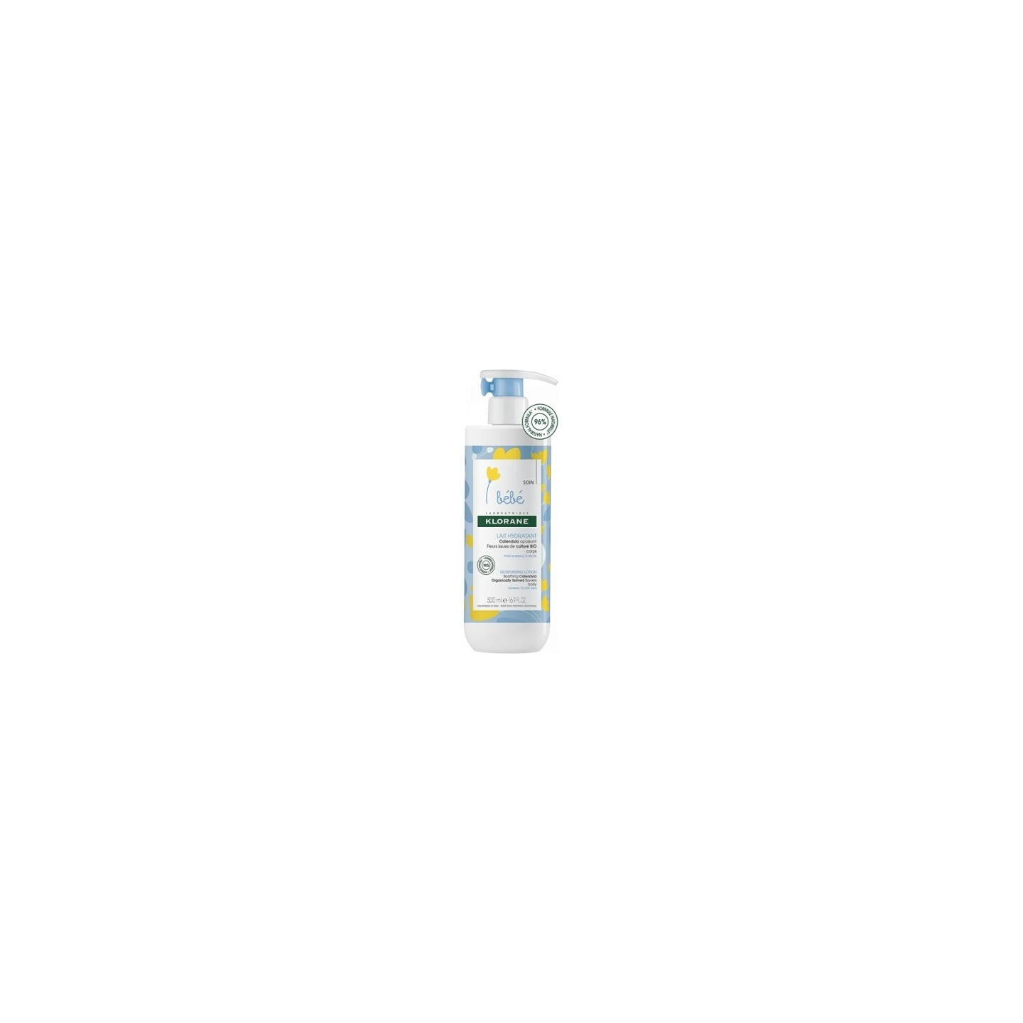 Hidratante bebé Klorane 500 ml