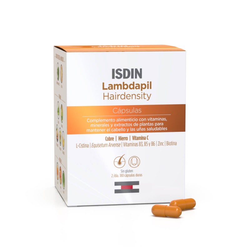 Isdin Lambdapil Hairdensity 180 cápsulas