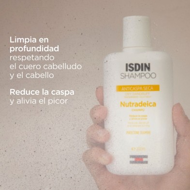 ISDIN Champú Nutradeica Anticaspa Seca 200 ml