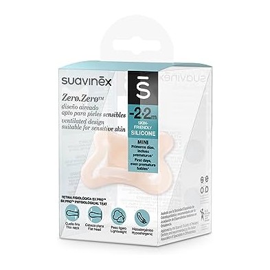 Suavinex Chupete Zero Tetina Fisiológica Prematuros