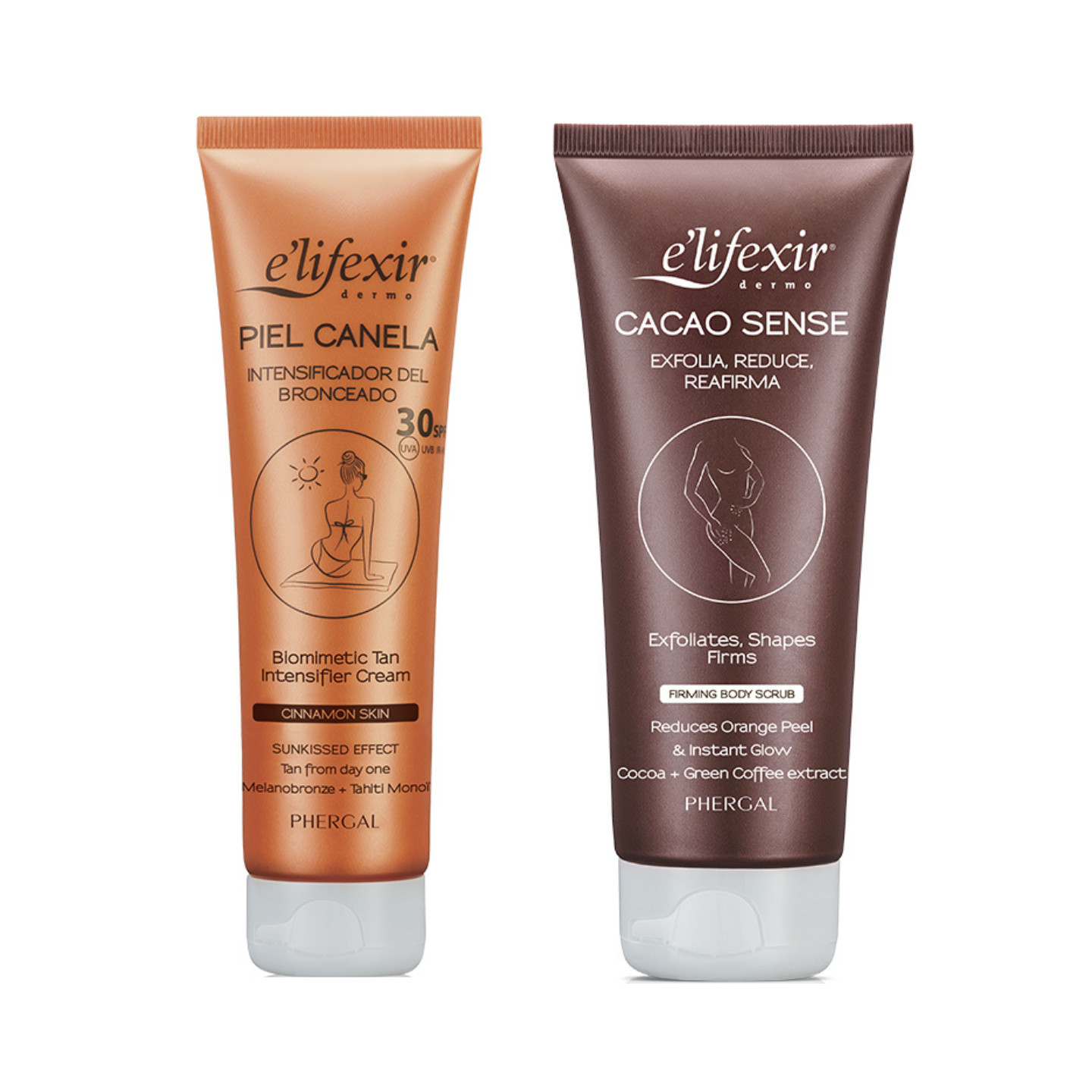 Pack Rutina Bronceado Piel Canela y Cacao Sense