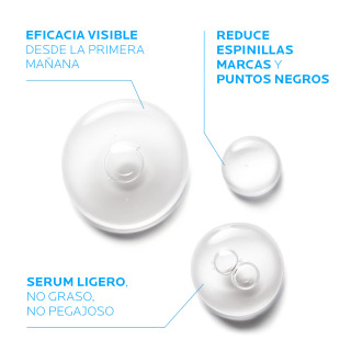 Rutina Anti Acné La Roche Posay Completa - sérum effaclar textura