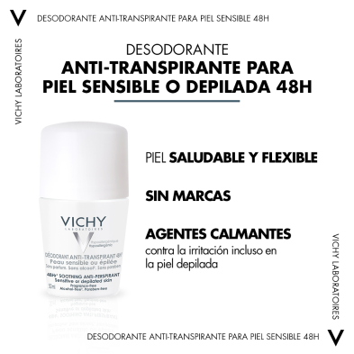 Vichy Desodorante Piel Sensible Roll On