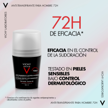 Vichy Homme Desodorante Antitranspirante 50 ml