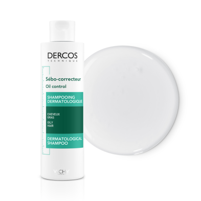 Dercos Champú Sebo Control Cabellos Grasos 200 ml