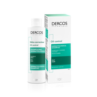 Vichy Dercos Champú Sebo Control Cabellos Grasos 200 ml - Champú | STG Farma