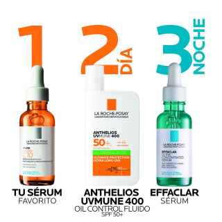 La Roche Posay Anthelios Fluido Invisible Oil Control SPF50+ 50 ml - Protector solar piel grasa | STG Farma