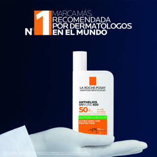 La Roche Posay Anthelios Fluido Invisible Oil Control SPF50+ 50 ml - Protector solar piel grasa | STG Farma