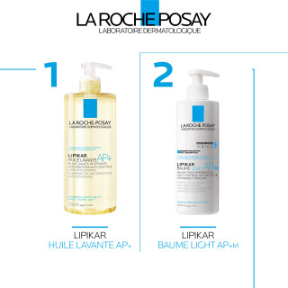 La Roche Posay Lipikar Baume AP+M Light 400 ml - Hidratación corporal | STG Farma