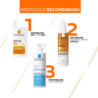 La Roche Posay Anthelios Fluido Invisible SPF50+ 50 ml - Protector solar piel sensible | STG Farma
