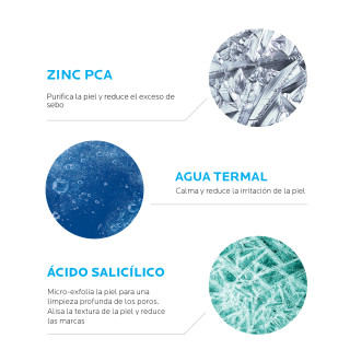 La Roche Posay Effaclar Gel Purificante Microexfoliante 400 ml - Limpieza | STG Farma