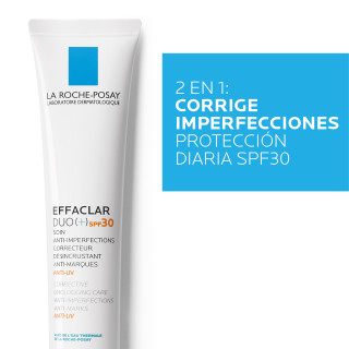 La Roche Posay Effaclar Duo SPF30 40 ml - Cremas para las marcas de acné | STG Farma
