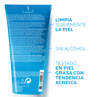 La Roche Posay Effaclar Gel Limpiador 200 ml