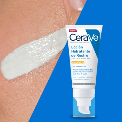 CeraVe Loción Hidratante Facial SPF50 52 ml