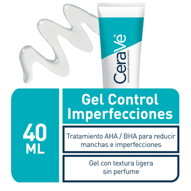 CeraVe Gel Control Imperfecciones AHA&BHA 40 ml