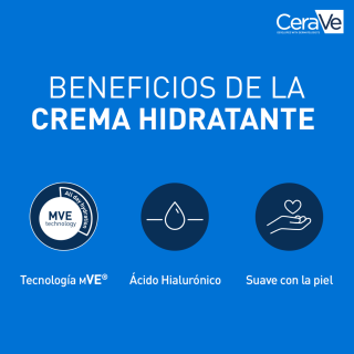 CeraVe Crema Hidratante Piel Seca 177 ml - Hidratación corporal | STG Farma