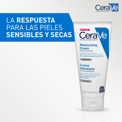 CeraVe Crema Hidratante Piel Seca 177 ml