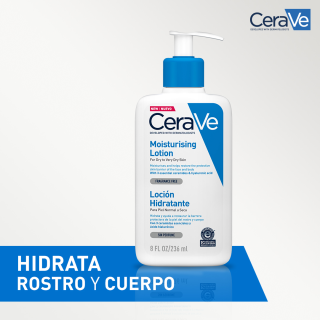 CeraVe Loción Hidratante 236 ml - Hidratación corporal | STG Farma