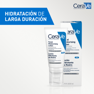 CeraVe Loción Facial Piel Normal Seca 52 ml - Crema | STG Farma