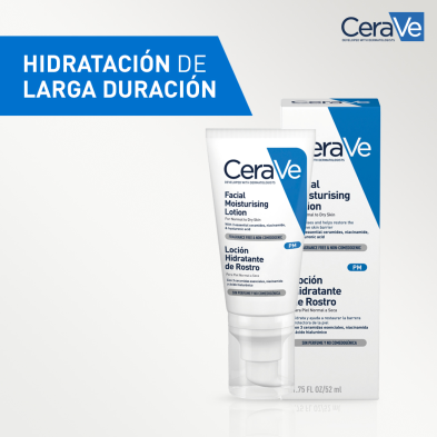 CeraVe Loción Facial Piel Normal Seca 52 ml