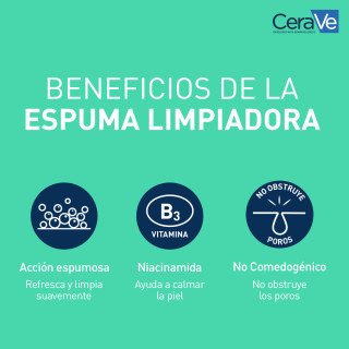 CeraVe Limpiador Espumoso 236 ml - Limpieza | STG Farma