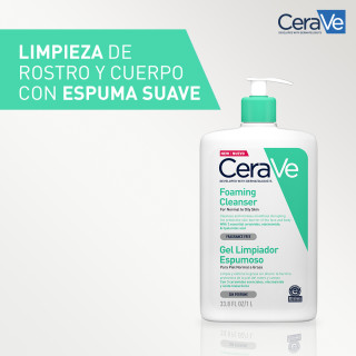 CeraVe Limpiador Espumoso 1L - Limpieza | STG Farma