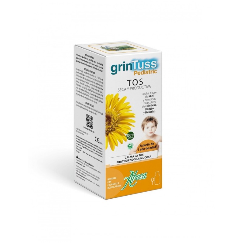 Aboca GrinTuss Jarabe Pediátrico 180 ml