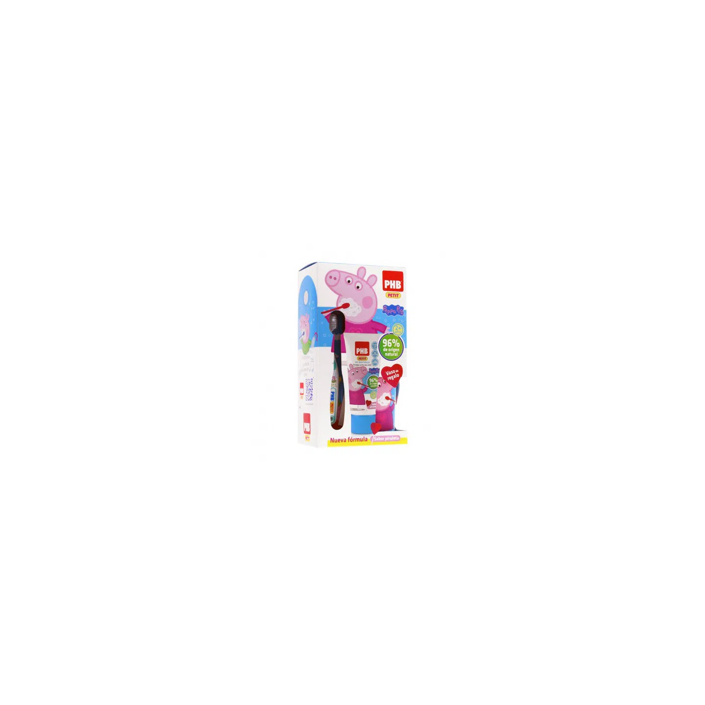 Peppa Pig Cepillo Dental + Gel Dentífrico +2 años