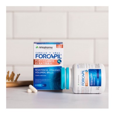 Forcapil Fortificante Keratina 60 cápsulas