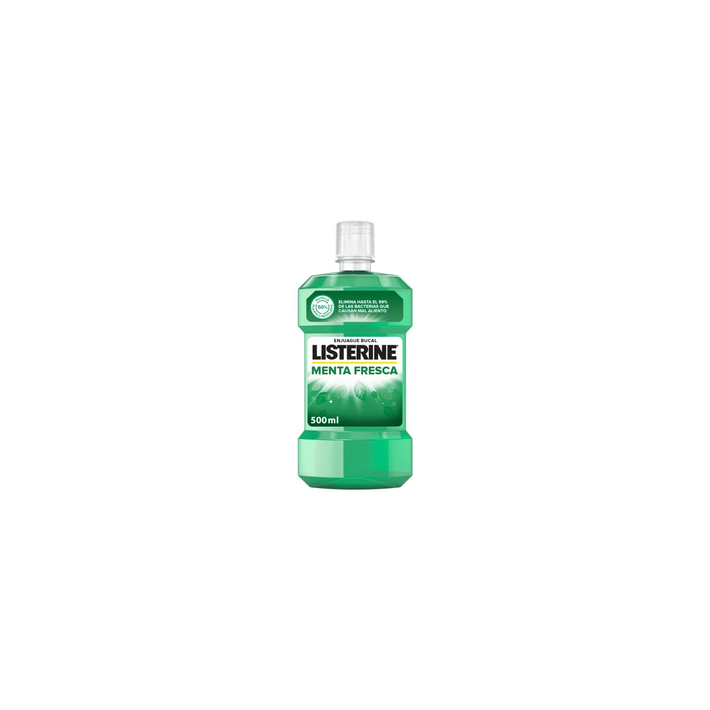 Listerine menta fresca 500 ml - Colutorios | STG Farma